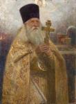 EFTIMOVICH REPIN Ilia 1844-1930,Portrait of Father Ioann Tsvetkov,1924,MacDougall's GB 2023-06-21