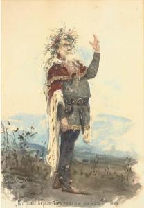 EFTIMOVICH REPIN Ilia 1844-1930,Portrait of Vasili Samoilov as King Lear,Christie's GB 2005-11-30