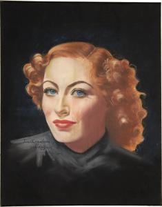 EGAN PAT,Portrait of Joan Crawford,20th Century,Heritage US 2008-10-15