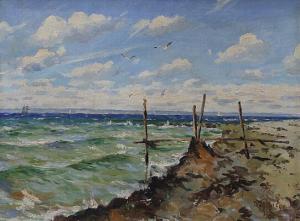EGE Mogens 1892-1946,Coast scenery,Bruun Rasmussen DK 2022-08-04