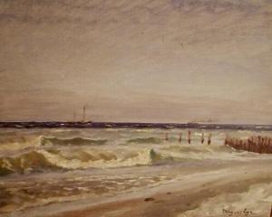EGE Mogens 1892-1946,Coast scenery,Bruun Rasmussen DK 2022-03-31