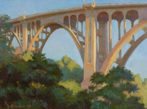 EGELI Arthur 1964,Colorado Street Bridge,John Moran Auctioneers US 2015-10-20