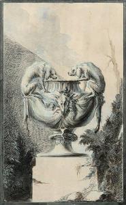 EGELL Paul 1691-1752,Entwurf für eine Brunnenanlage,Galerie Bassenge DE 2015-05-29