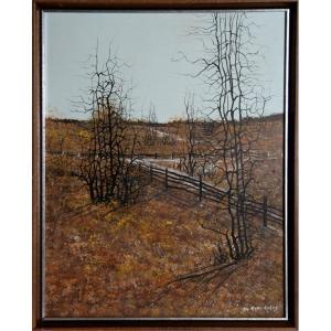 EGENSTAFER John Lewis 1943,Landscape,1980,Ro Gallery US 2012-01-26