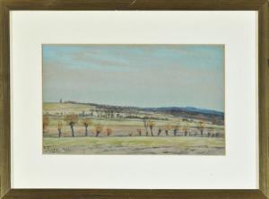 EGER Agnes 1878,Weite Landschaft mit Weidenbäumen,1923,Allgauer DE 2018-07-12
