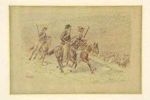 EGERSDORFER Heinrich,BOER COMMANDO DURING THE ANGLO-BOER WAR MOVING INT,1900,Stephan Welz 2013-08-06