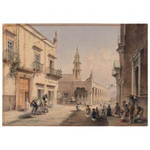 EGERTON Daniel Thomas 1797-1842,Aguascalientes,1840,Morton Subastas MX 2023-02-28