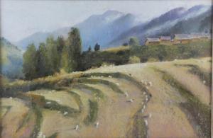 EGERTON Shan 1948,Terraced fields in the Himalayas,Ewbank Auctions GB 2019-11-28