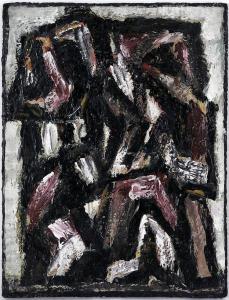 EGGERMONT CARLO 1933,Two figures,1933,Bernaerts BE 2017-03-22