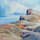 EGGERT H 1800-1900,Coastal scene,Bruun Rasmussen DK 2014-03-24