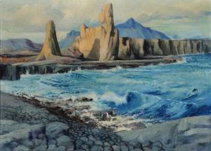 EGGERT Sigmund 1839-1896,Icelandic landscape,1938,Bruun Rasmussen DK 2017-10-17
