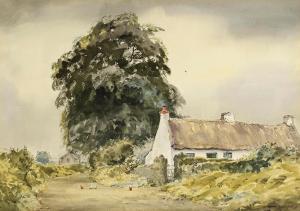 EGGINTON Frank J 1908-1990,The Thatched Cottage,Morgan O'Driscoll IE 2024-04-15