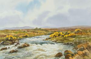 EGGINTON Robert 1943,RIVER OWENEA NEAR ARDARA,Ross's Auctioneers and values IE 2024-01-24