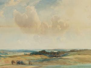 EGGINTON Wycliffe 1875-1951,ACROSS THE MOOR,Ross's Auctioneers and values IE 2024-04-17