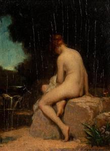EGGLESTON Benjamin 1867-1937,Nude (Solitude),Hindman US 2023-05-19