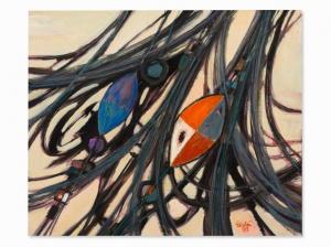 EGLAU Otto Wilhelm 1917-1988,Abstract Composition,1985,Auctionata DE 2015-05-20