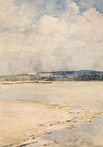 EGNER Marie 1850-1940,River landscape,im Kinsky Auktionshaus AT 2017-04-26