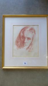 EGON Nicholas 1921-2017,Head portrait of a woman,1948,Willingham GB 2016-02-27