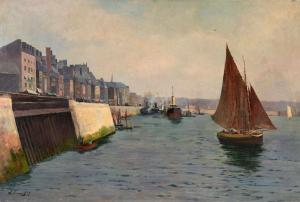 EGORNOV Alexandr Semenovich 1858-1902,Der Hafen von Le Havre,Lempertz DE 2019-11-16