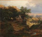 EHEMANT Joseph Friedrich 1804-1842,View of an Open Landscape at Sunset,Palais Dorotheum 2016-09-20