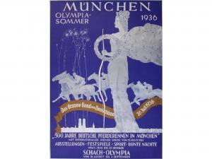 EHRENBERGER,Munchen Olympia Sommer,1936,Onslows GB 2014-12-18