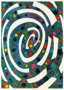 EHRENHALT Amaranth 1928-2021,Spiral,1975,Ro Gallery US 2023-09-14