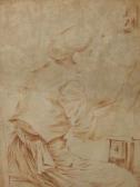 EHRENREICH JOHANN BENJAMIN 1733-1806,Portrait of an artist at the ease,Butterscotch Auction Gallery 2014-11-16