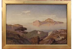 EHRKE Julius 1837-1890,Continental Coastal View,Tooveys Auction GB 2015-12-02