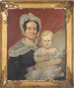 EICHHOLTZ Jacob 1776-1842,Portrait of woman and child,Alderfer Auction & Appraisal US 2008-09-12