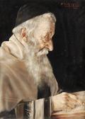 EICHINGER Otto 1922-2004,A Rabbi with aprayer book,Dreweatt-Neate GB 2011-02-23