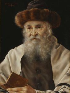 EICHINGER Otto 1922-2004,Portrait of a rabbi,Sworders GB 2023-09-26