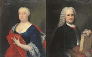 EICHLER Joseph Ignaz 1714-1763,Portrait of Johan van Nispen,1750,Christie's GB 2002-11-06