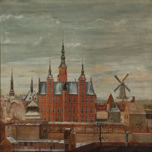 EICHMULLER Carl Ferdinand,A view towards Rosenborg Castle, Copenhagen,Bruun Rasmussen 2012-01-23