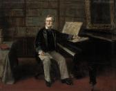 EICHSTAEDT Rudolph 1857-1924,Richard Wagner composing at his piano,Christie's GB 2010-04-28