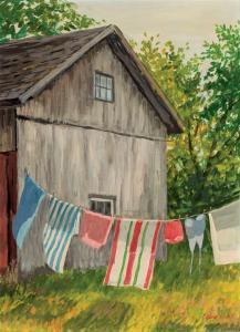 EICKE EDNA 1919-1979,Laundry Day,Shannon's US 2011-10-27