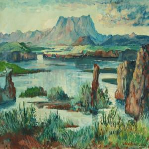 EINARSSON Axel 1900-1900,Icelandic landscape,Bruun Rasmussen DK 2010-10-11