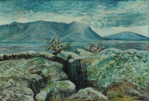 EINARSSON Axel 1900-1900,Landscape from Iceland,Bruun Rasmussen DK 2021-04-20