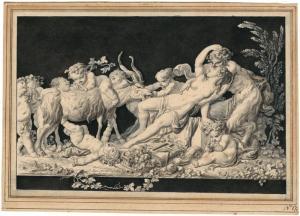 EISEN Charles Dom. Joseph 1720-1778,Bacchanal,1777,Galerie Bassenge DE 2022-06-03