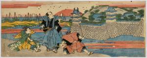 EISEN Ikeda, Keisai 1791-1848,Chûshingura (4e acte) Le seigneur,Beaussant-Lefèvre FR 2024-02-02