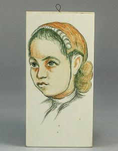 EISENBERG Jacob 1897-1966,a girl,Ishtar Arts IL 2018-06-25