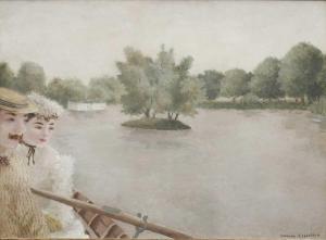 EISENDIECK Suzanne 1908-1998,On the river,Woolley & Wallis GB 2023-12-13