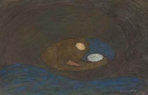 EISENHUT Max Ernst 1899,La comète affolée,1951,Christie's GB 2017-05-16