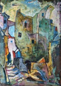 EISENSCHER Jacob 1896-1980,Safed,Tiroche IL 2018-01-20