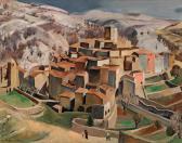 EISENSCHITZ Willy,Village in the Provence (Le Revest),1928,im Kinsky Auktionshaus 2018-06-19