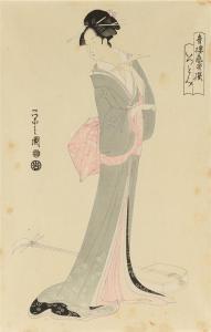 EISHI Hosoda Jibukyo Toki 1756-1829,a geisha,Zeeuws NL 2018-09-18