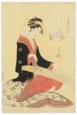 EISHI Hosoda Jibukyo Toki 1756-1829,Mitsuhana of the Obishiya with the names of ,1795-96,Christie's 2020-06-18
