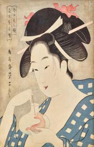 EISHO Chokosai 1792-1799,Wakamurasaki von Kadotamaya,Dobiaschofsky CH 2023-11-08