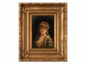 EISMAN SEMENOWSKY Emile 1857-1911,Girl’’s Portrait,1888,Auctionata DE 2016-10-22
