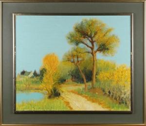 EITEL Jacques 1926-2006,Les Pins en Bretagne,Tooveys Auction GB 2022-06-08