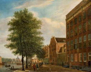 EKELS Jan Ekels I 1724-1781,A view of the Buitenkant with the wareh,1778,AAG - Art & Antiques Group 2018-06-18